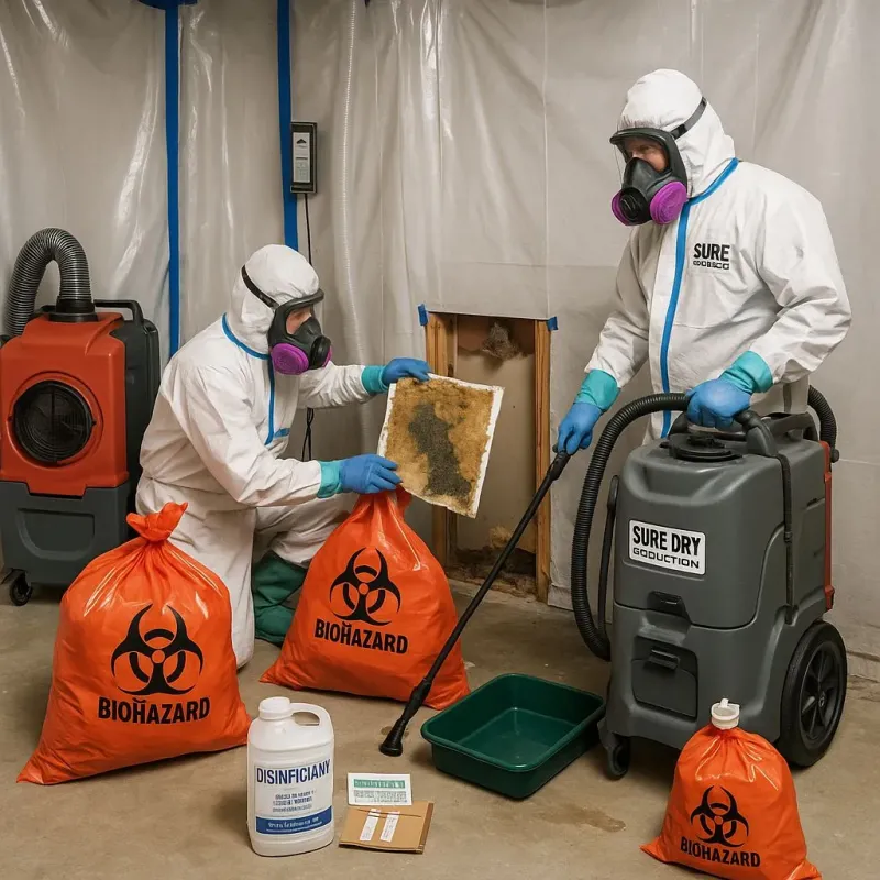 Contaminated Water Handling Protocols process in Chico, TX
