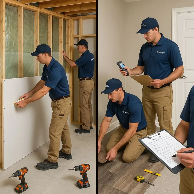 Repairs and Reconstruction process in Chico, TX