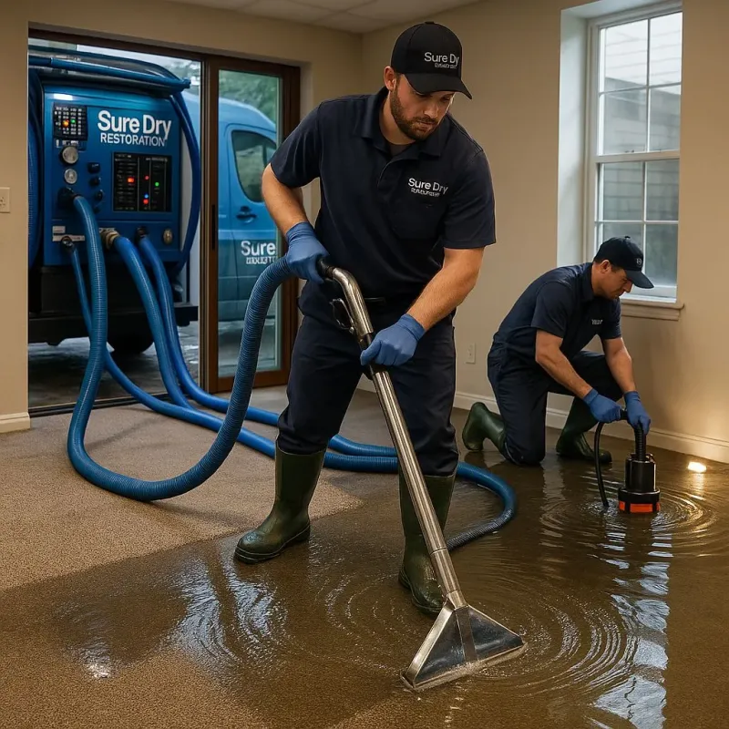Water Extraction and Removal process in Chico, TX